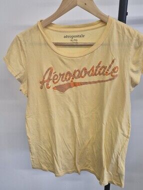 Aéropostale Yellow Logo Tee